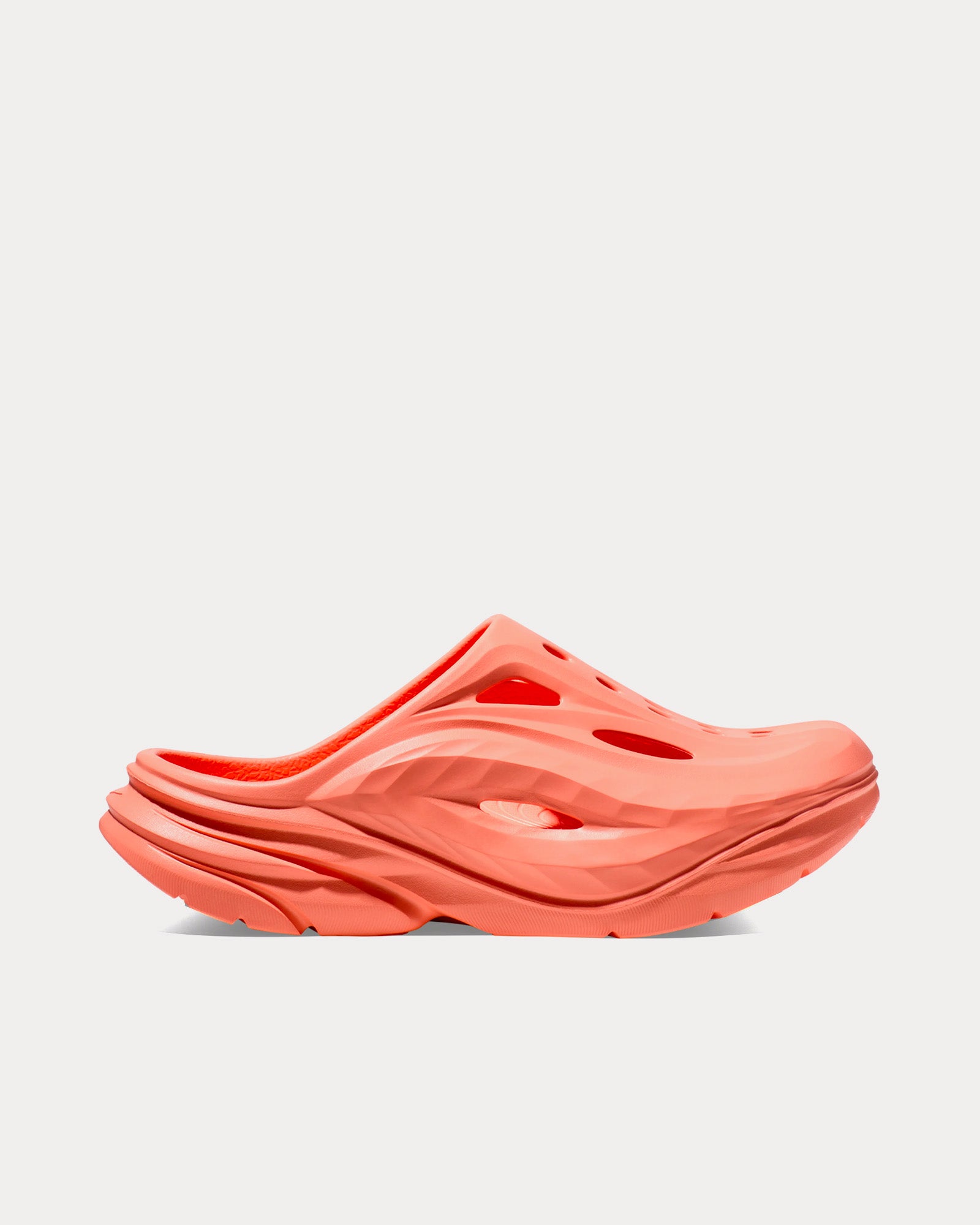 Hoka Ora Recovery Papaya / Papaya Mules - 1