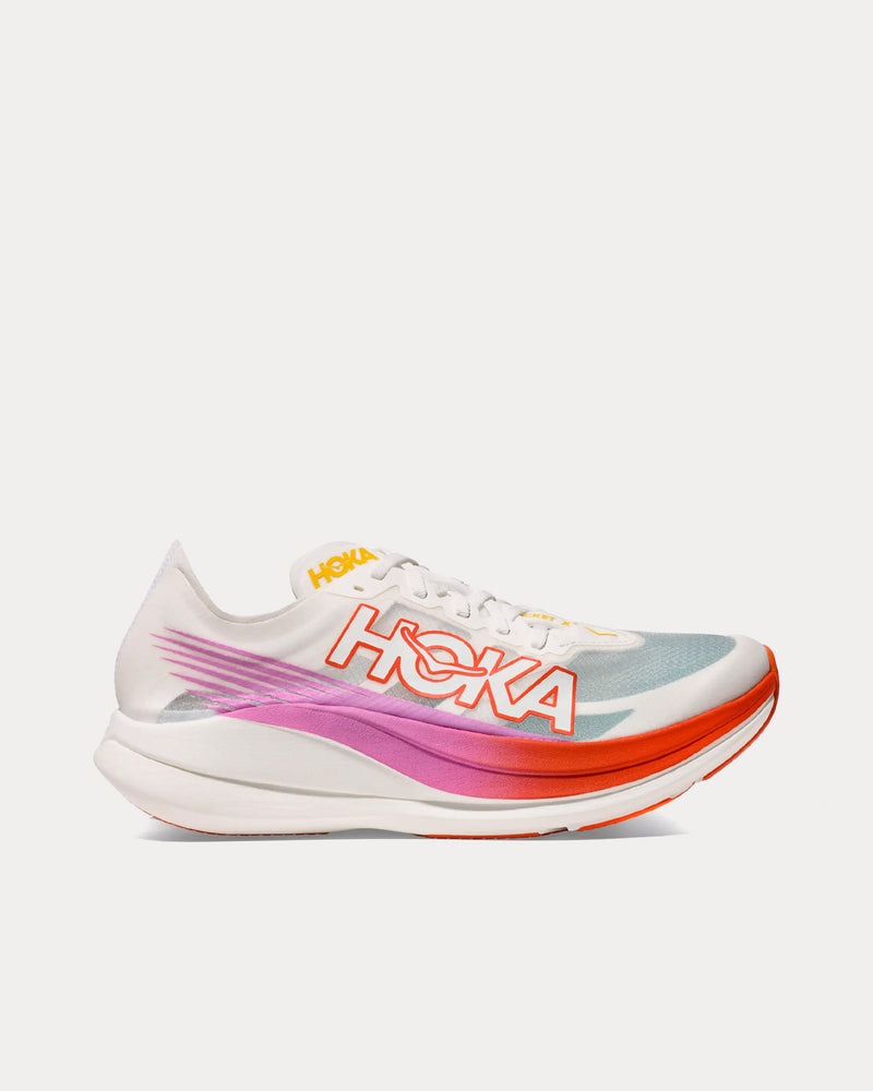 Hoka Rocket X 2 Frost / Lava Running Shoes - 1