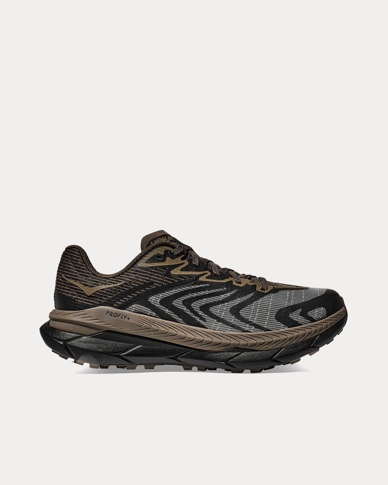 Hoka Stealth/Tech Tecton X 2 Deep Umber / Black Running Shoes - 1