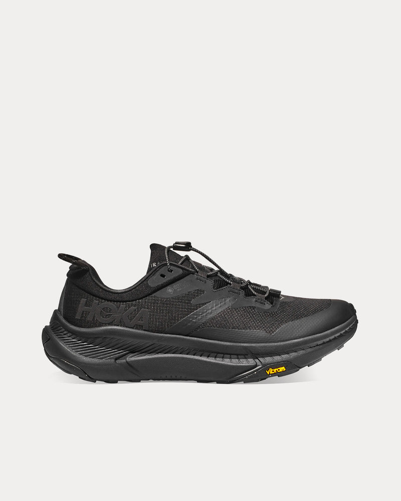 Hoka Transport Gore-Tex Black / Black Running Shoes - 1