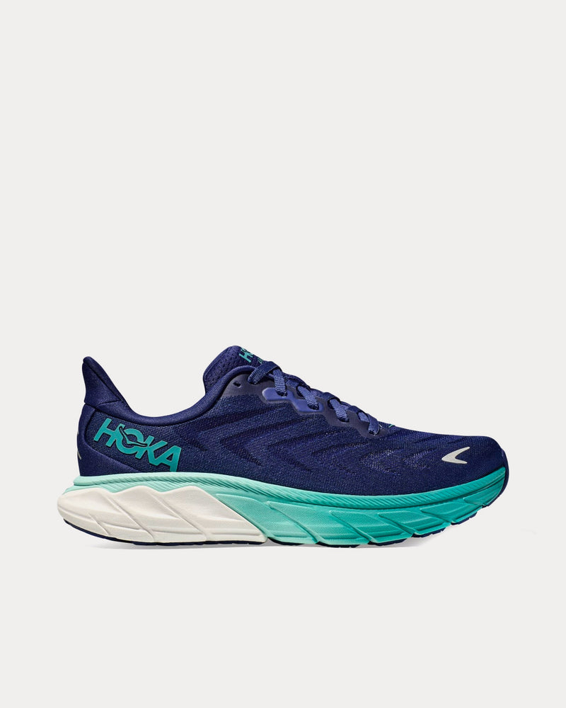 Hoka Arahi 6 Bellwether Blue / Ocean Mist Running Shoes - 1