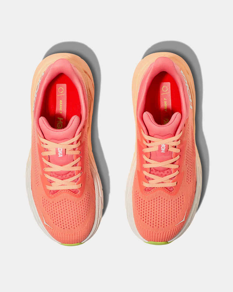 Hoka Arahi 7 Papaya / Coral Running Shoes - 2