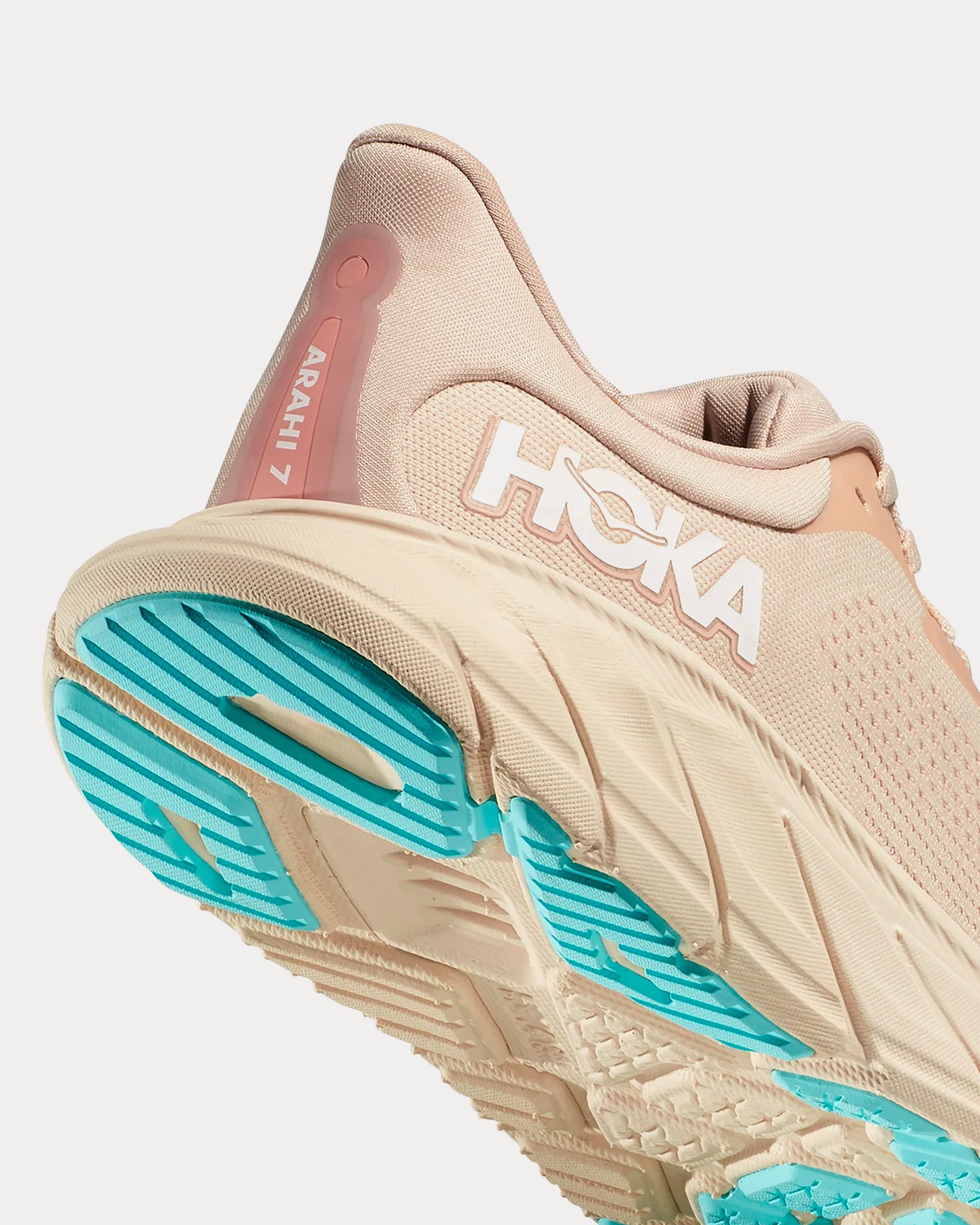 Hoka Arahi 7 Vanilla / Cream Running Shoes - 3