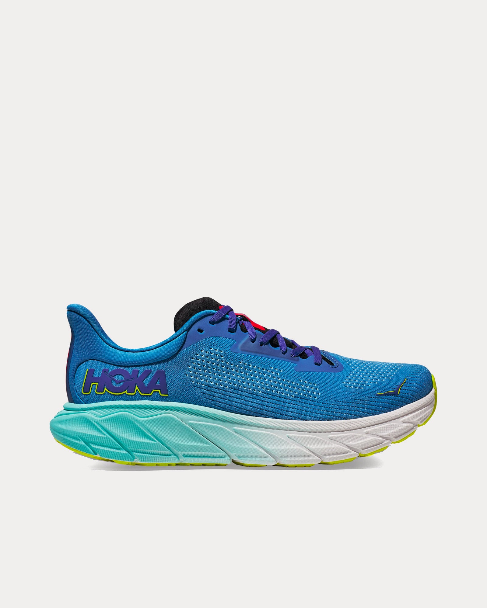 Hoka Arahi 7 Virtual Blue / Cerise Running Shoes - 1