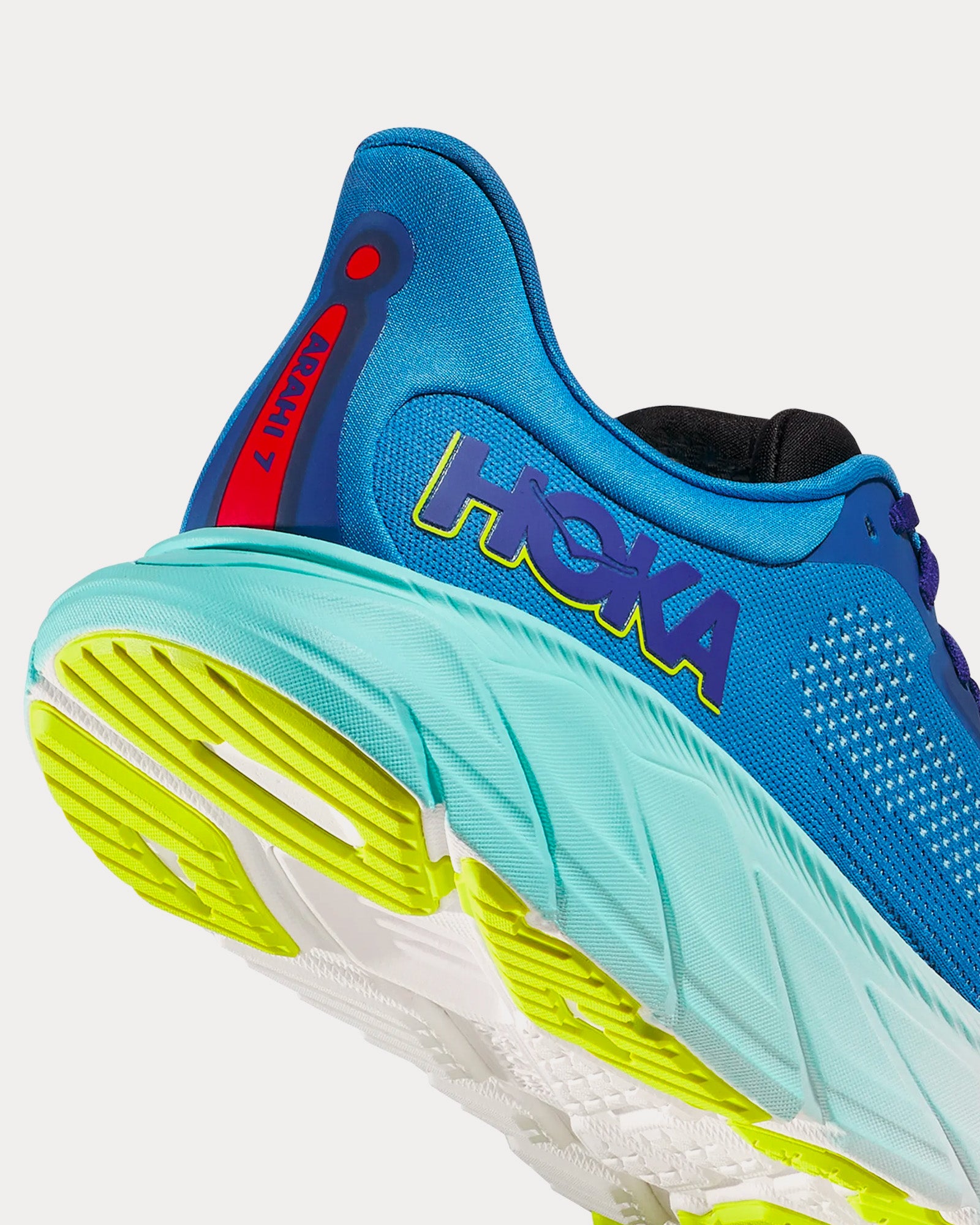 Hoka Arahi 7 Virtual Blue / Cerise Running Shoes - 3