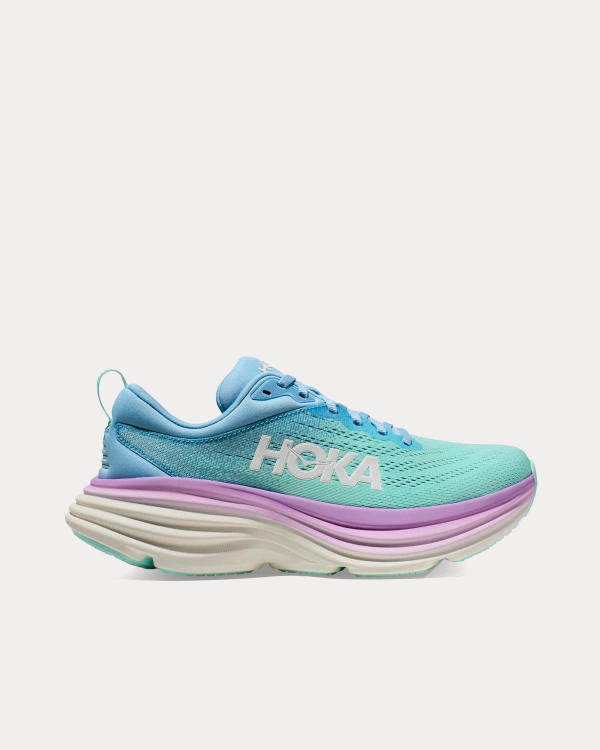 Hoka Bondi 8 Airy Blue / Sunlit Ocean Running Shoes - 1