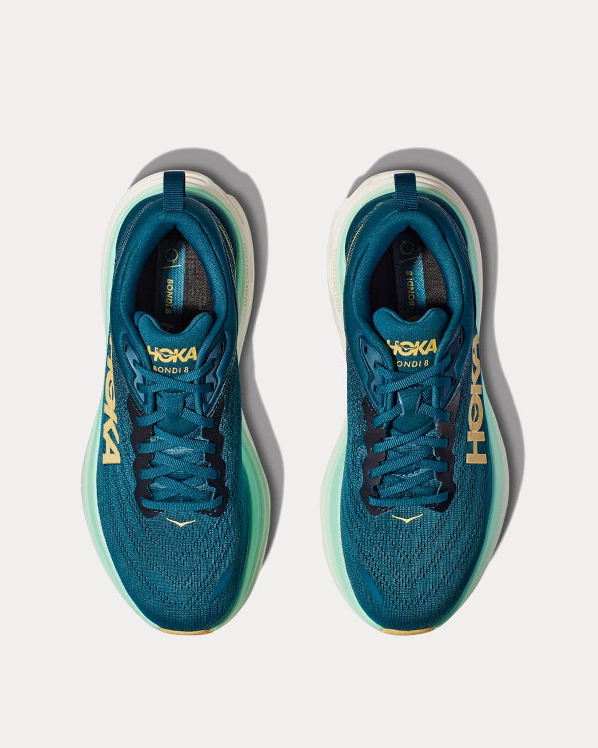 Hoka Bondi 8 Midnight Ocean / Bluesteel Running Shoes - 2