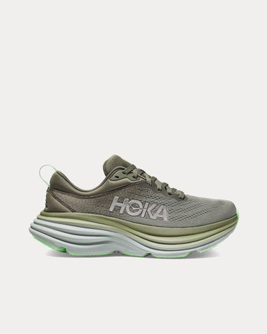 Hoka Bondi 8 Olive Haze / Mercury Running Shoes