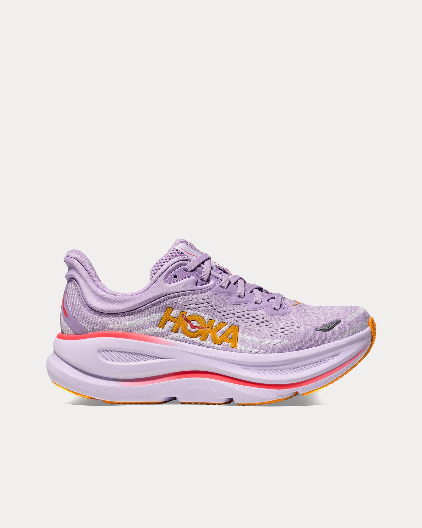 Hoka Bondi 9 Aster Flower / Starlight Glow Running Shoes - 1