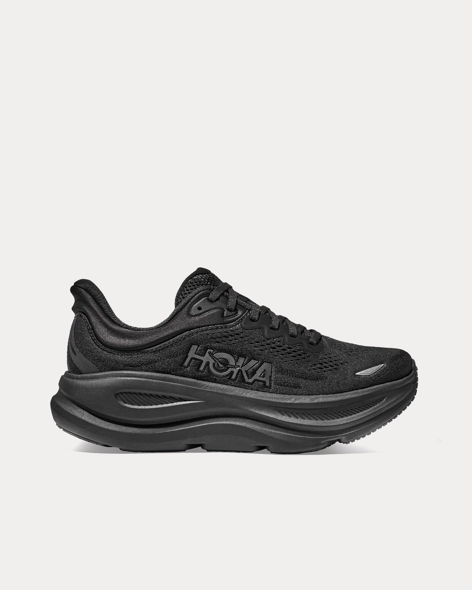 Hoka Bondi 9 Black / Black Running Shoes - 1