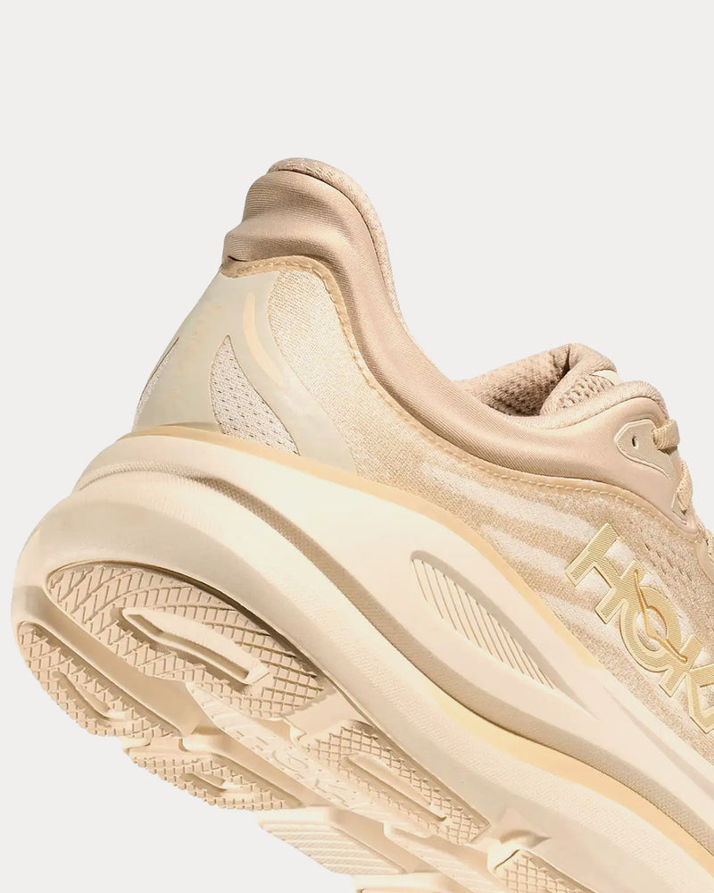 Hoka Bondi 9 Oatmeal / Oat Milk Running Shoes - 4