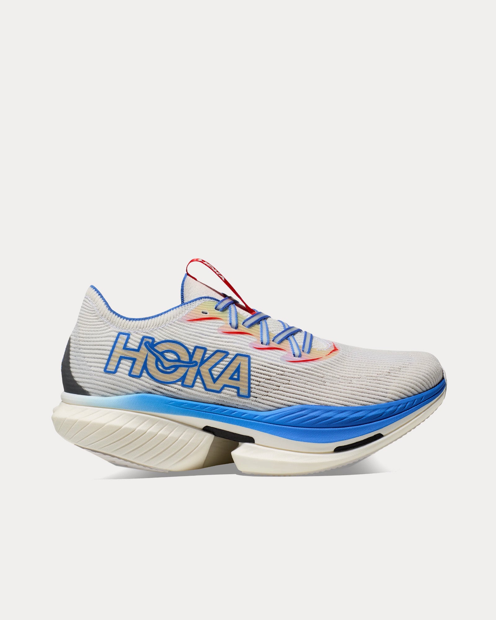 Hoka Cielo X1 White / Virtual Blue Running Shoes - 1