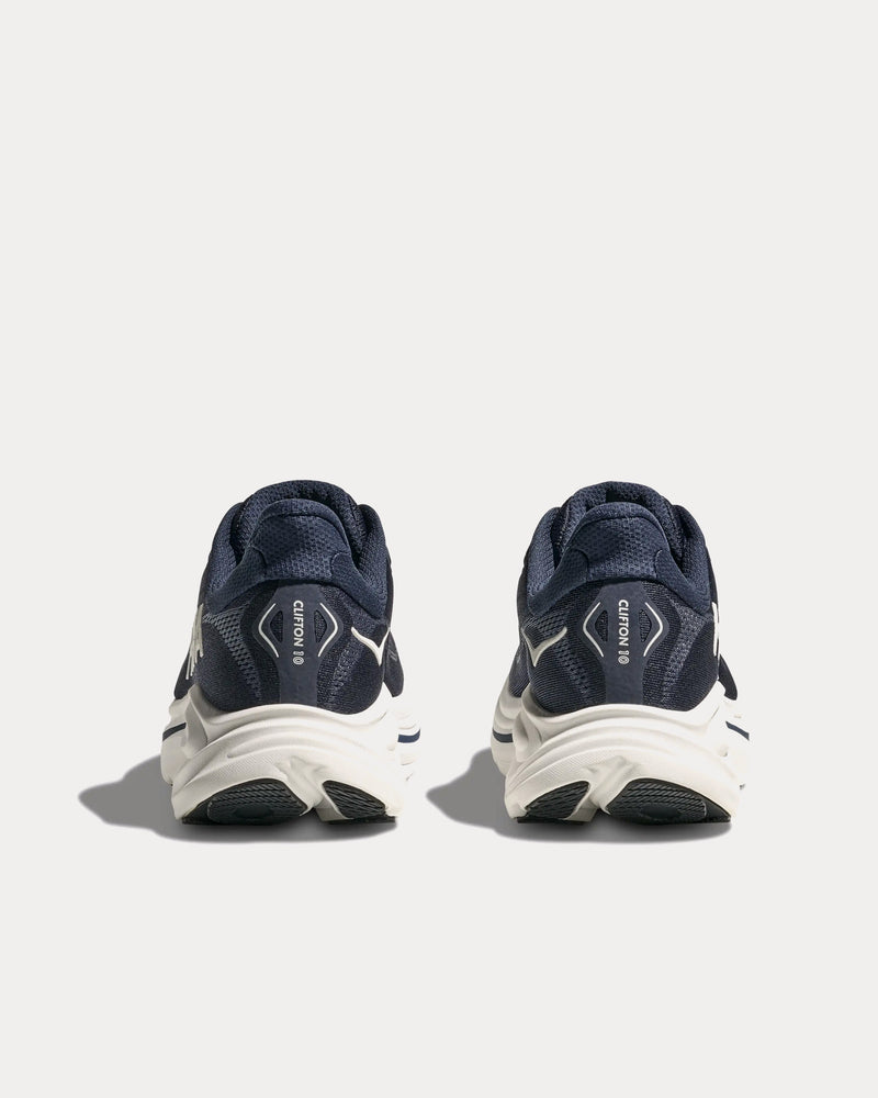 Hoka Clifton 10 Navy / White Running Shoes - 3