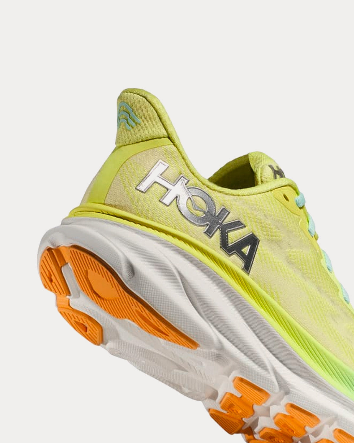 Hoka Clifton 9 Citrus Glow / Sunlit Ocean Running Shoes - 3