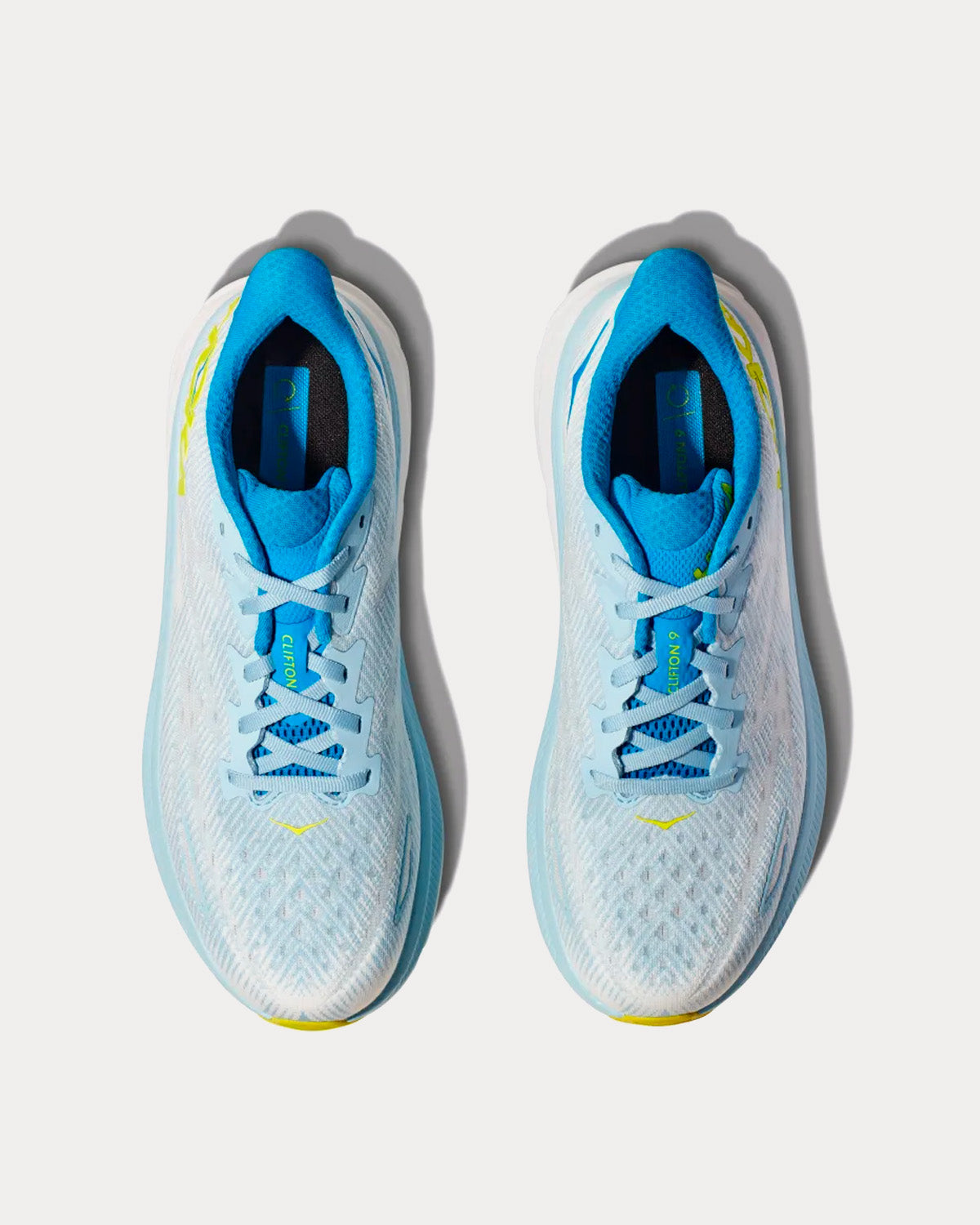 Hoka Clifton 9 Ice Water / Evening Primrose Running Shoes - 2