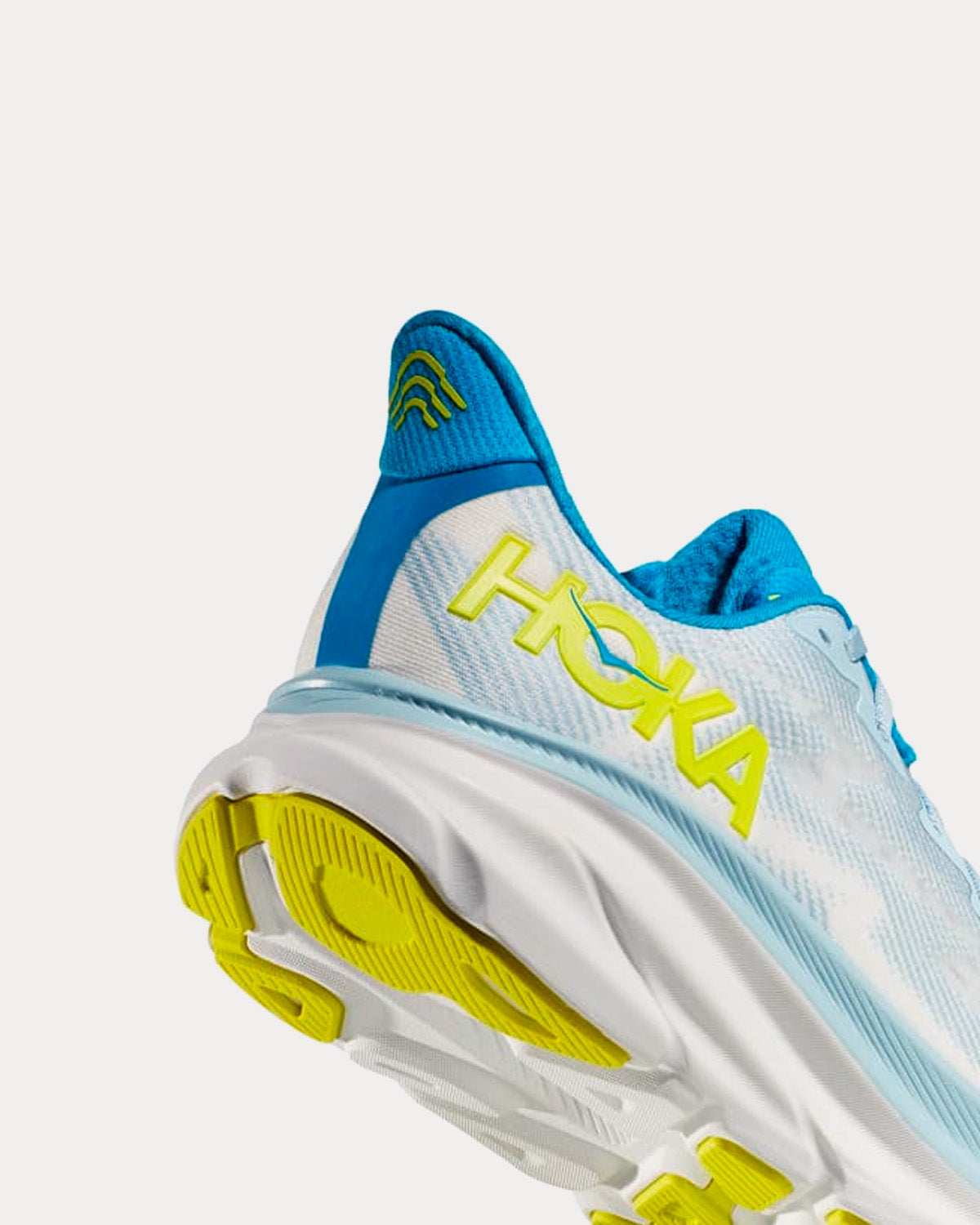 Hoka Clifton 9 Ice Water / Evening Primrose Running Shoes - 3