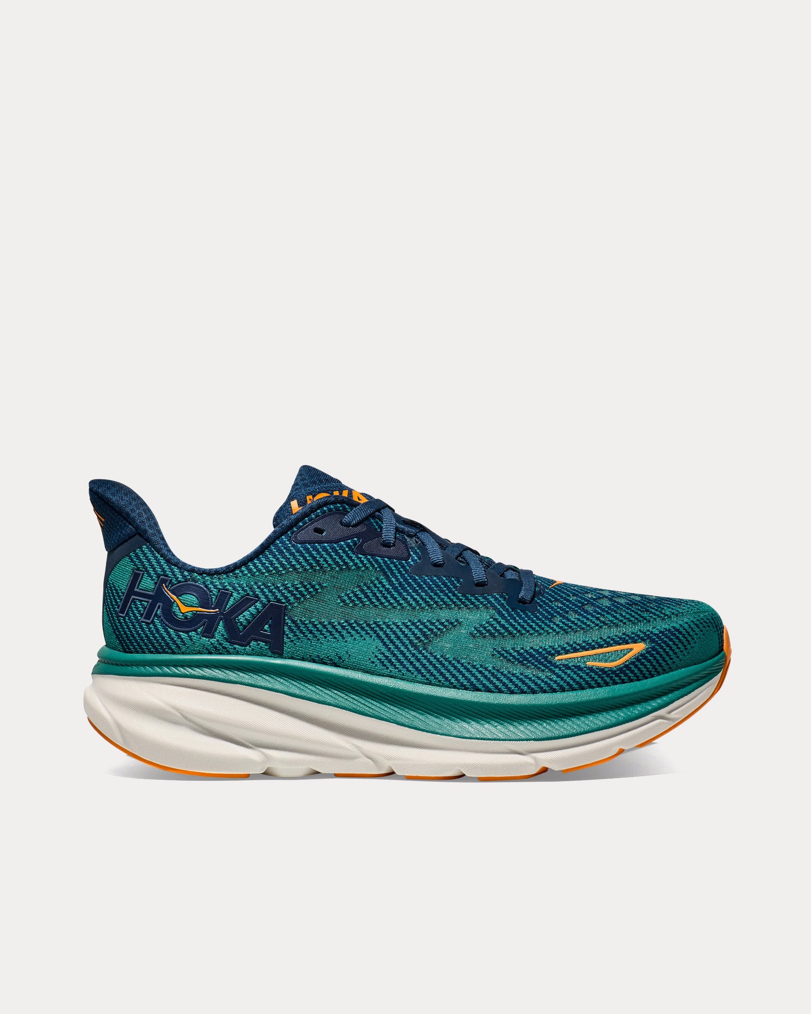 Hoka Clifton 9 Midnight / Oceanic Running Shoes - 1