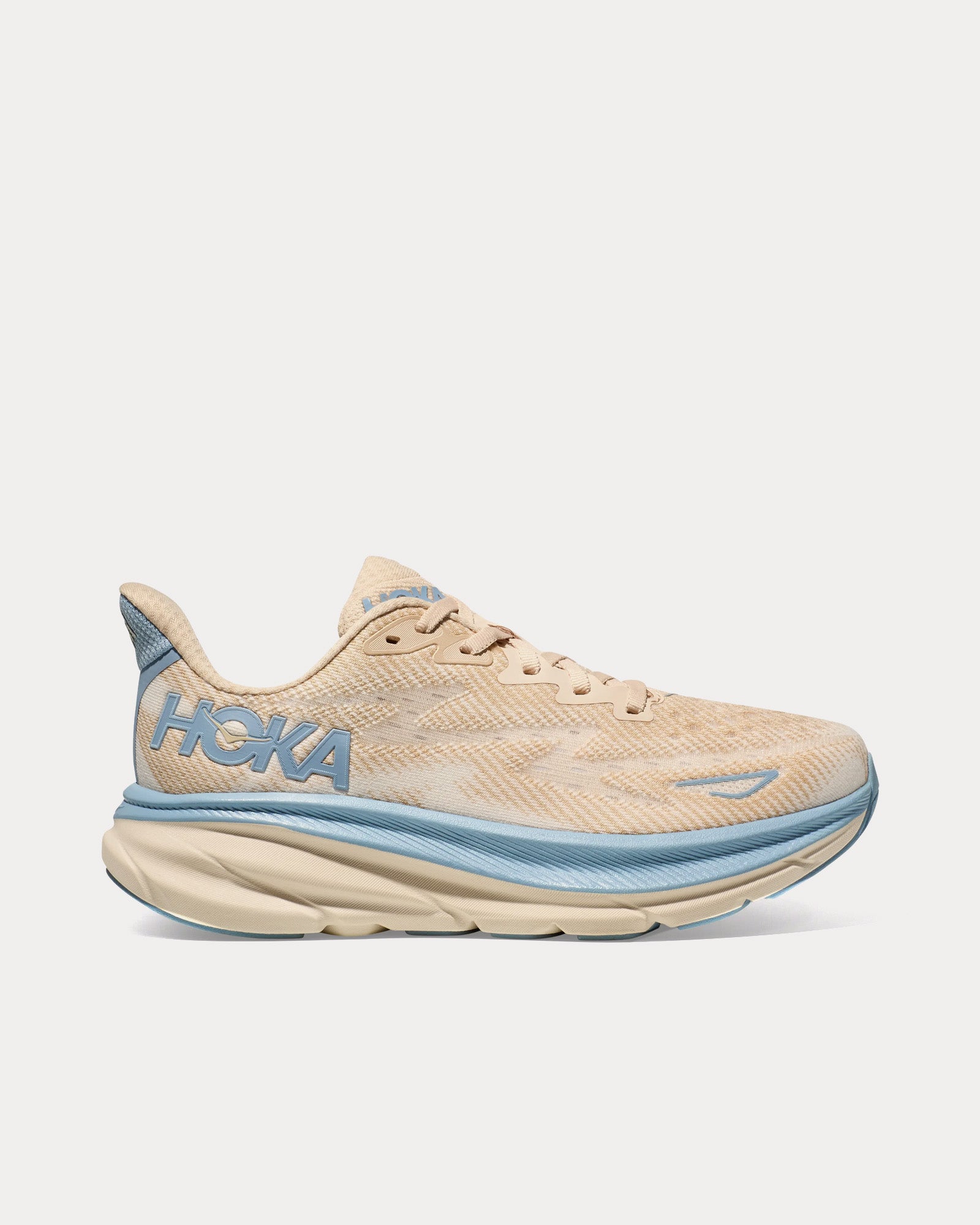 Hoka Clifton 9 Oak / Alabaster Running Shoes - 1