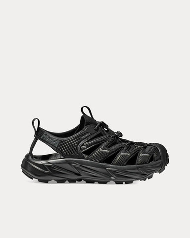 Hoka Hopara Black / Black Slip On Sneakers