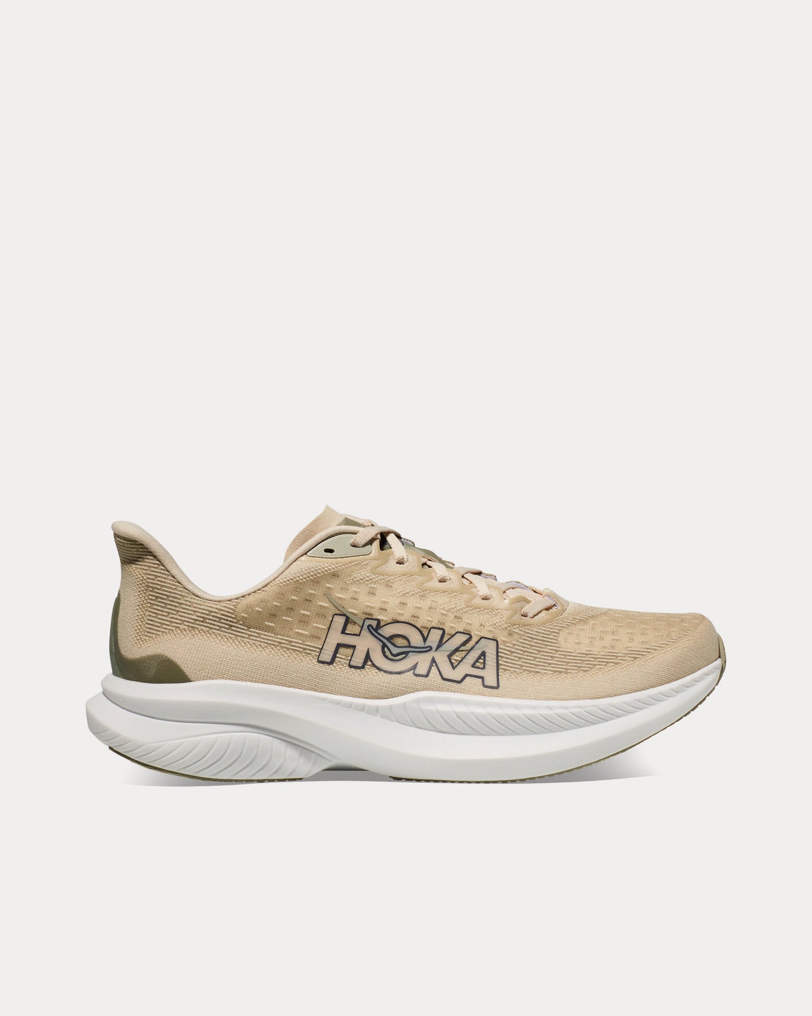 Hoka Mach 6 Oat Milk / Barley Running Shoes - 1