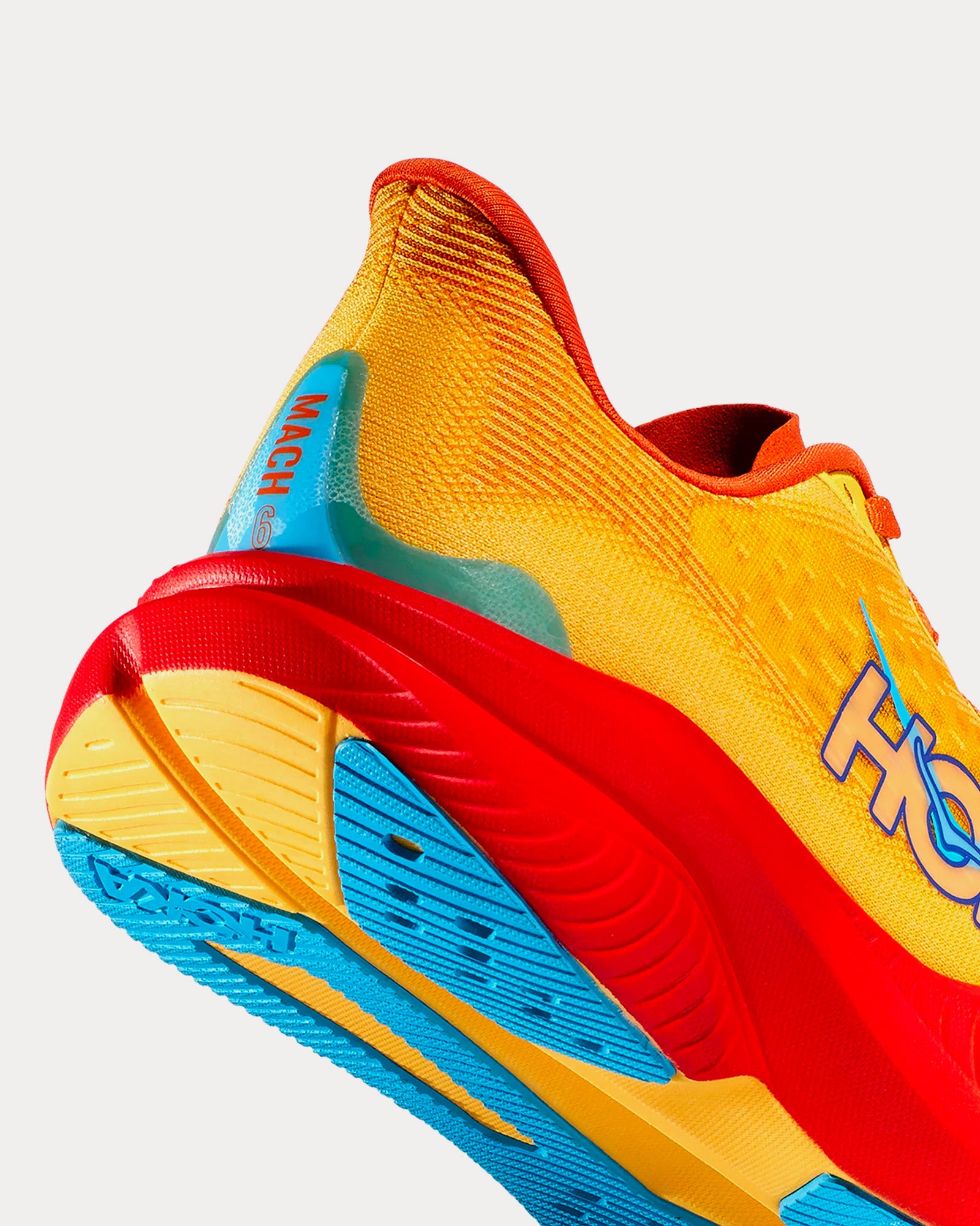 Hoka - Mach 6 Poppy / Squash Running Shoes