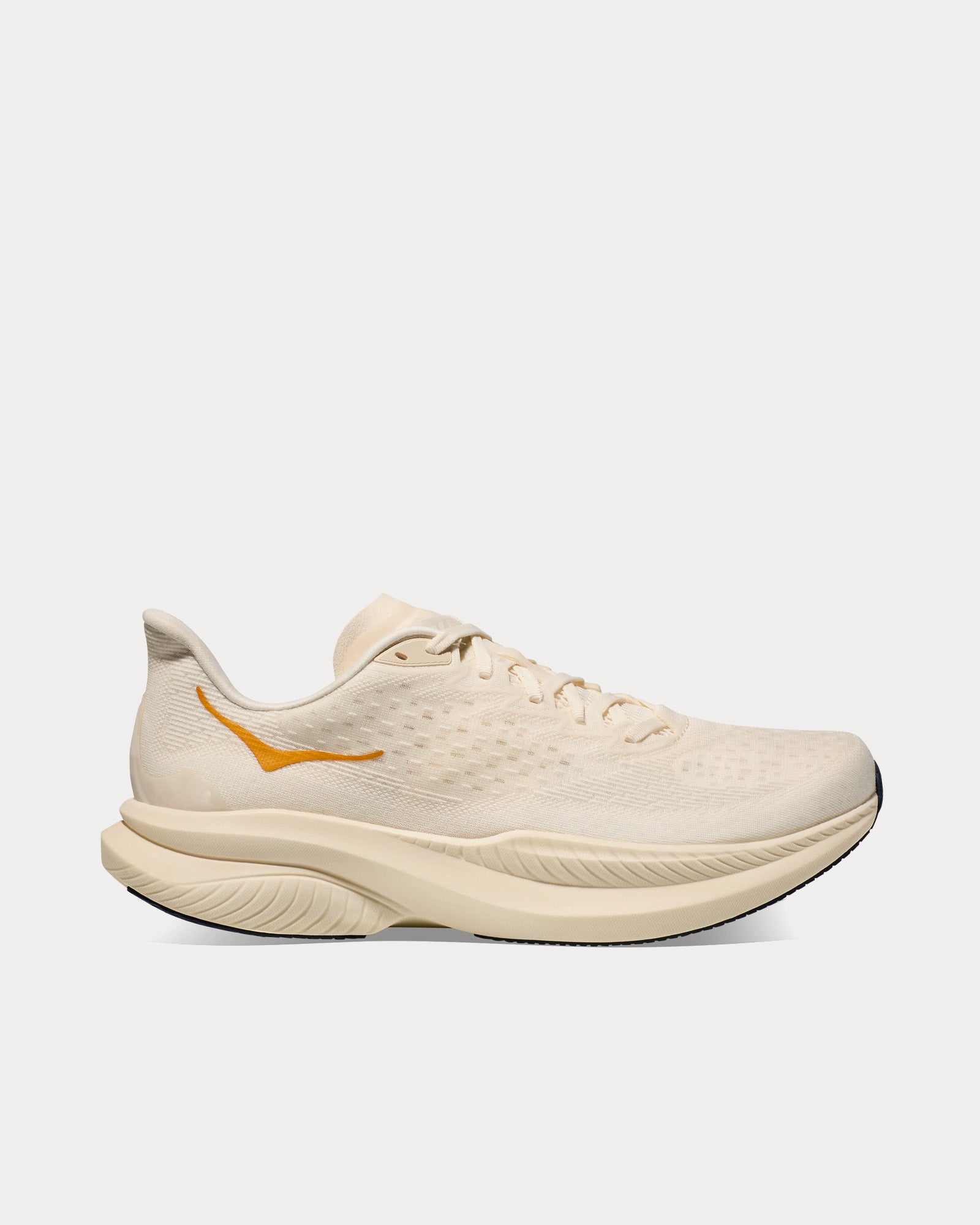 Hoka Mach 6 Alabaster / Oat Milk Running Shoes - 1