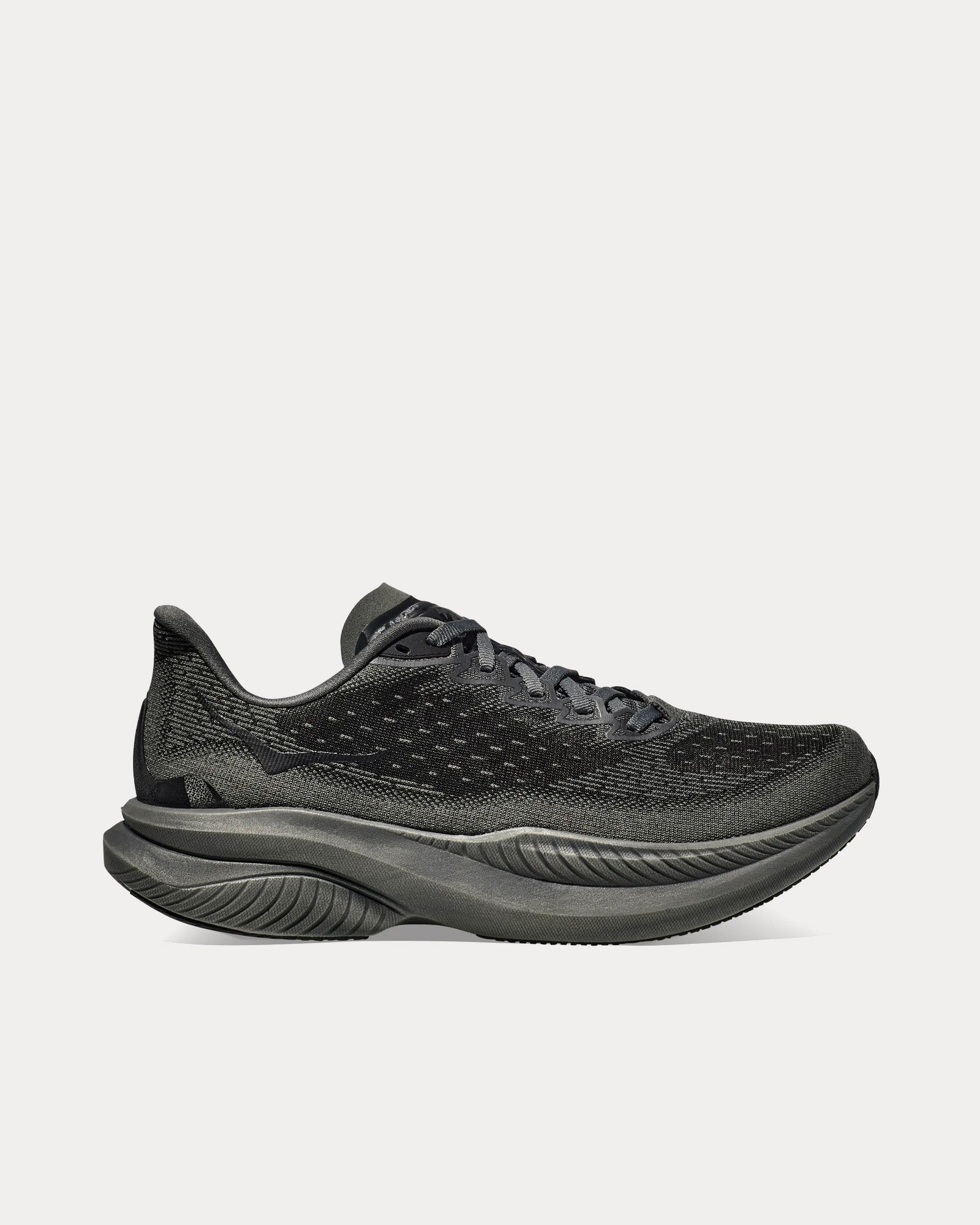 Hoka Mach 6 Black / Black Running Shoes - 1