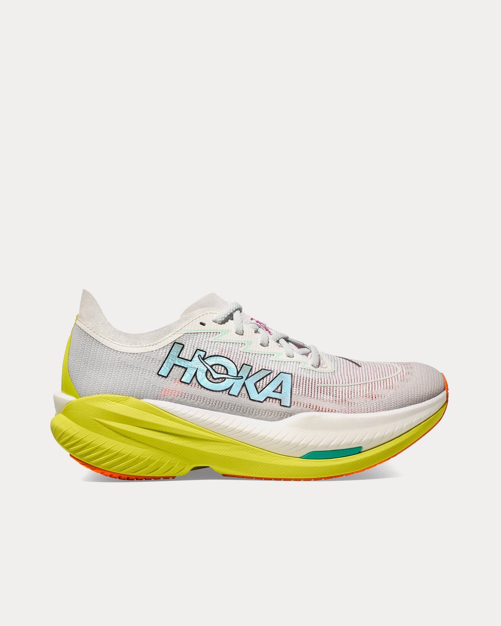 Hoka Mach X 2 Frost / Citrus Running Shoes - 1