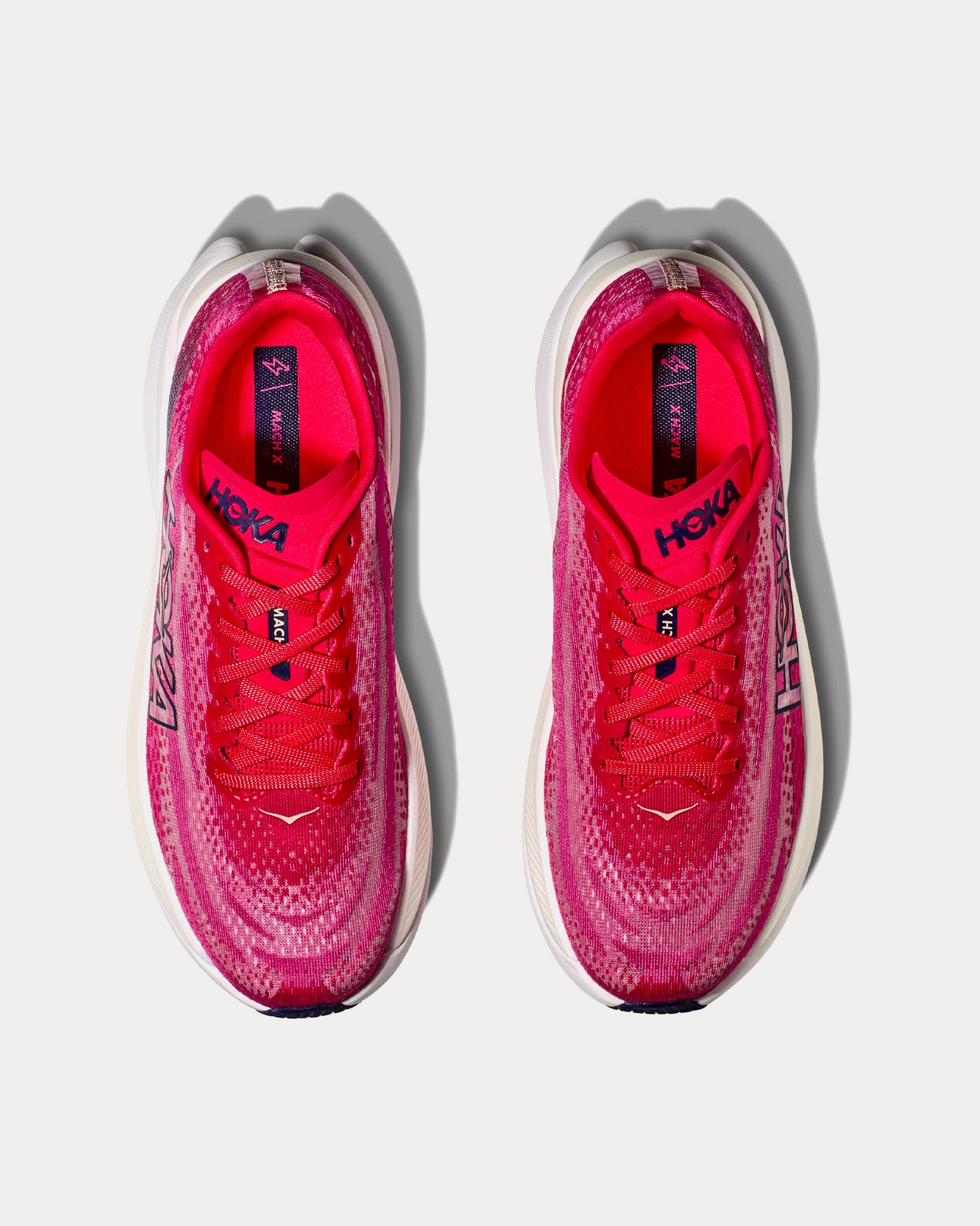 Hoka Mach X Raspberry / Strawberry Running Shoes - 2