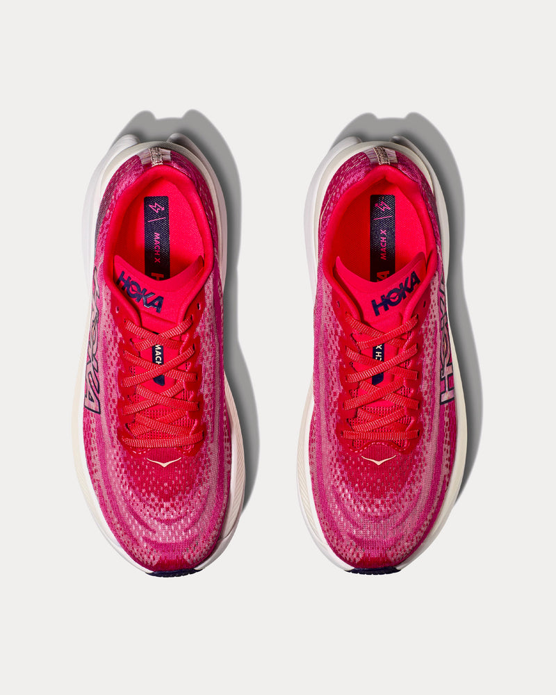 Hoka Mach X Raspberry / Strawberry Running Shoes - 2