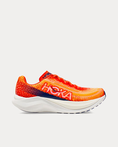 Hoka Mach X Flame / Sherbert Running Shoes