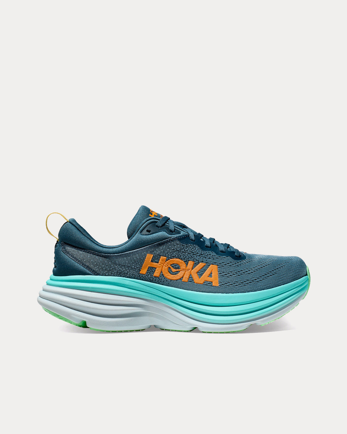 Hoka Bondi 8 Real Teal / Shadow Running Shoes - Sneak in Peace