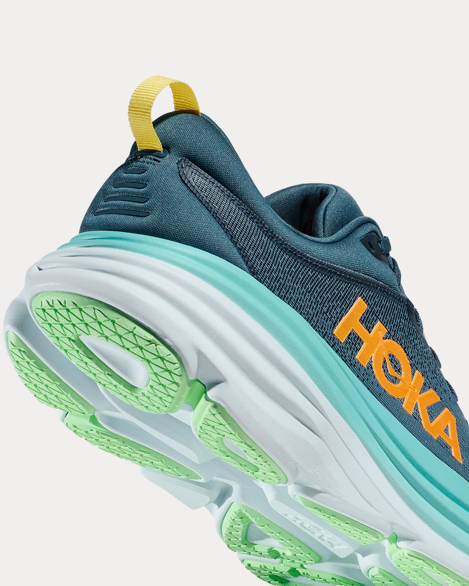 Hoka Bondi 8 Real Teal / Shadow Running Shoes - 3