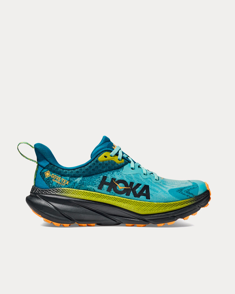 Hoka Challenger 7 GORE-TEX Ocean Mist / Deep Lagoon Running Shoes - 1