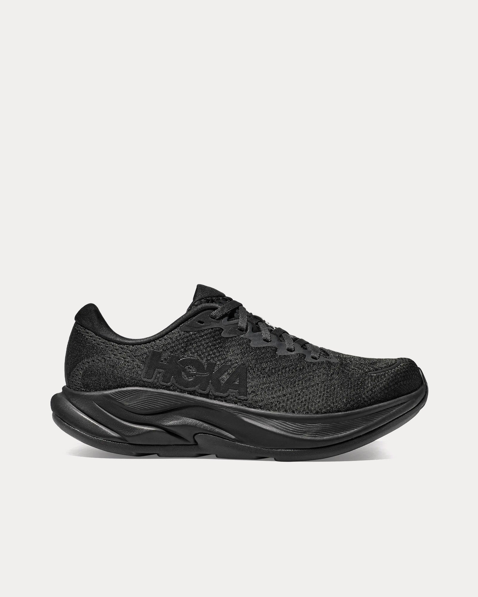 Hoka Rincon 4 Black / Black Running Shoes - 1