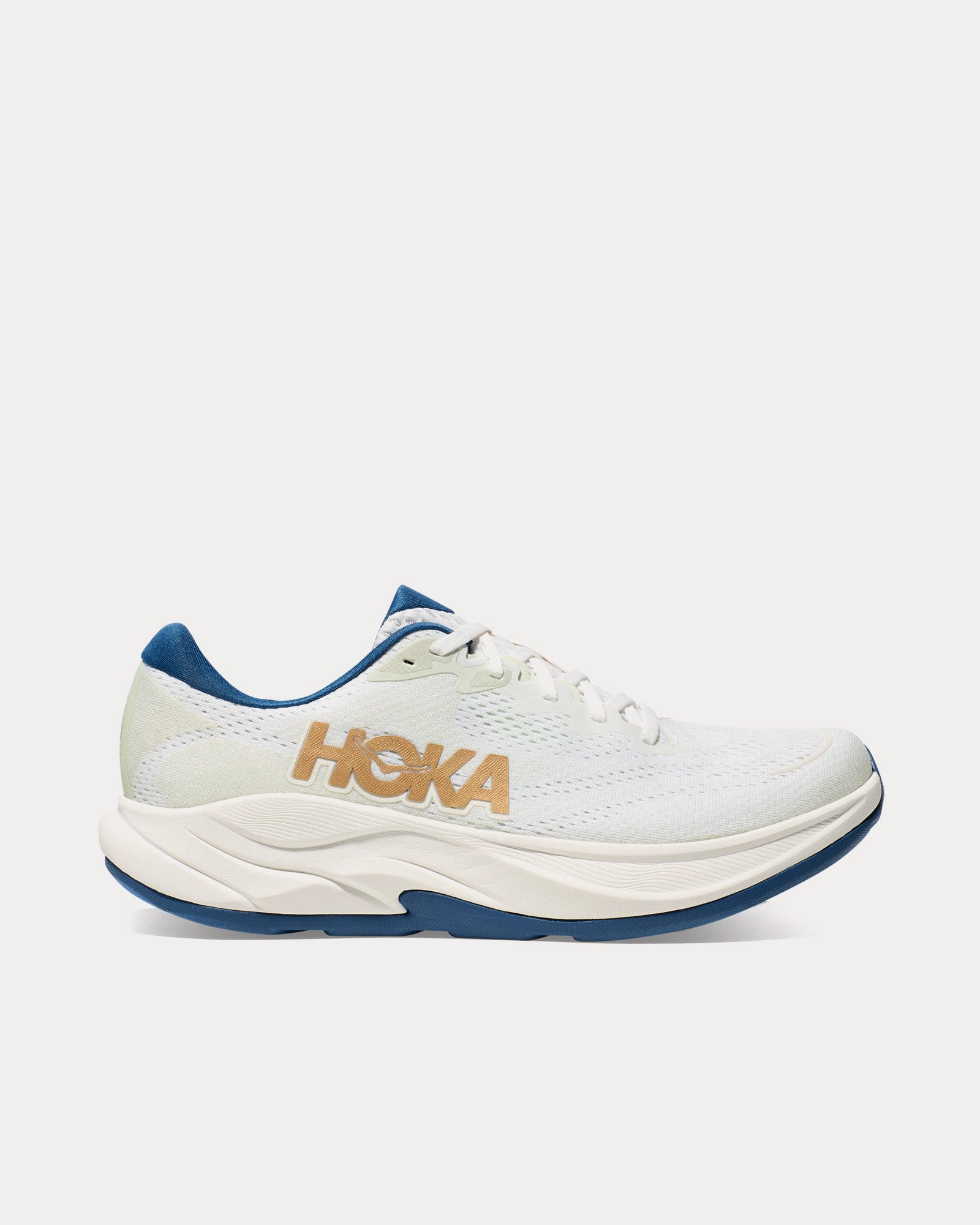 Hoka Rincon 4 Frost / Gold Running Shoes - 1