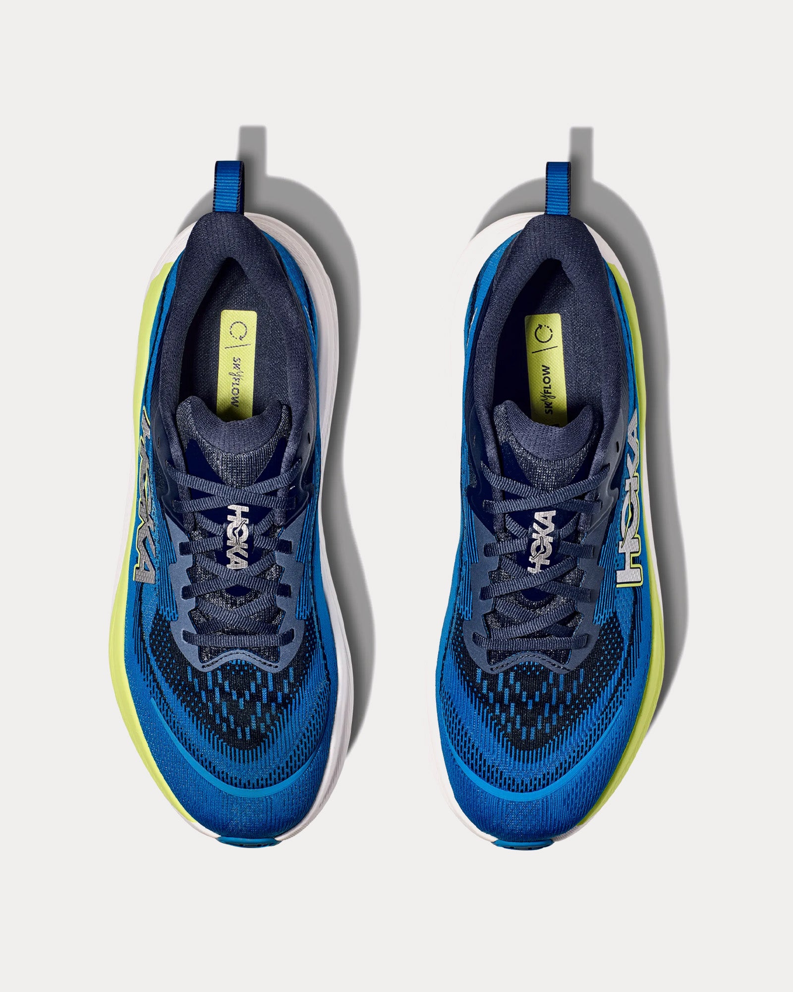 Hoka Skyflow Varsity Navy / Electric Cobalt Running Shoes - 2