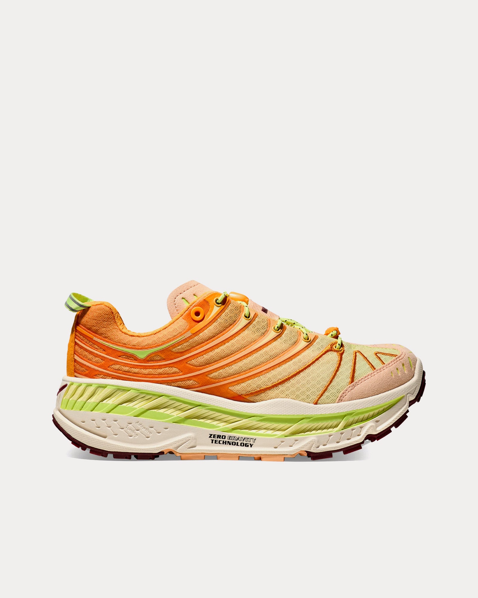 Hoka Stinson Evo OG Solar Flare / Cantaloupe Running Shoes - 1