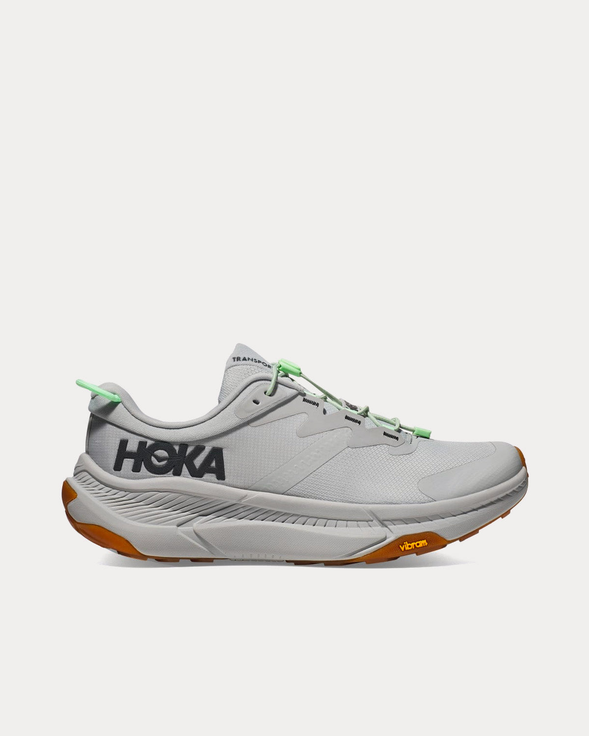 Hoka Transport Harbor Mist / Lime Glow Low Top Sneakers - 1