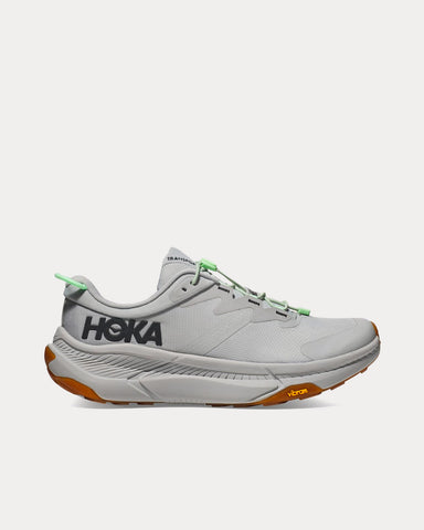 Hoka Transport Harbor Mist / Lime Glow Low Top Sneakers