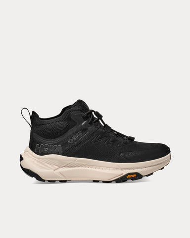 Hoka Transport Chukka Gore-Tex Black / Alabaster Running Shoes