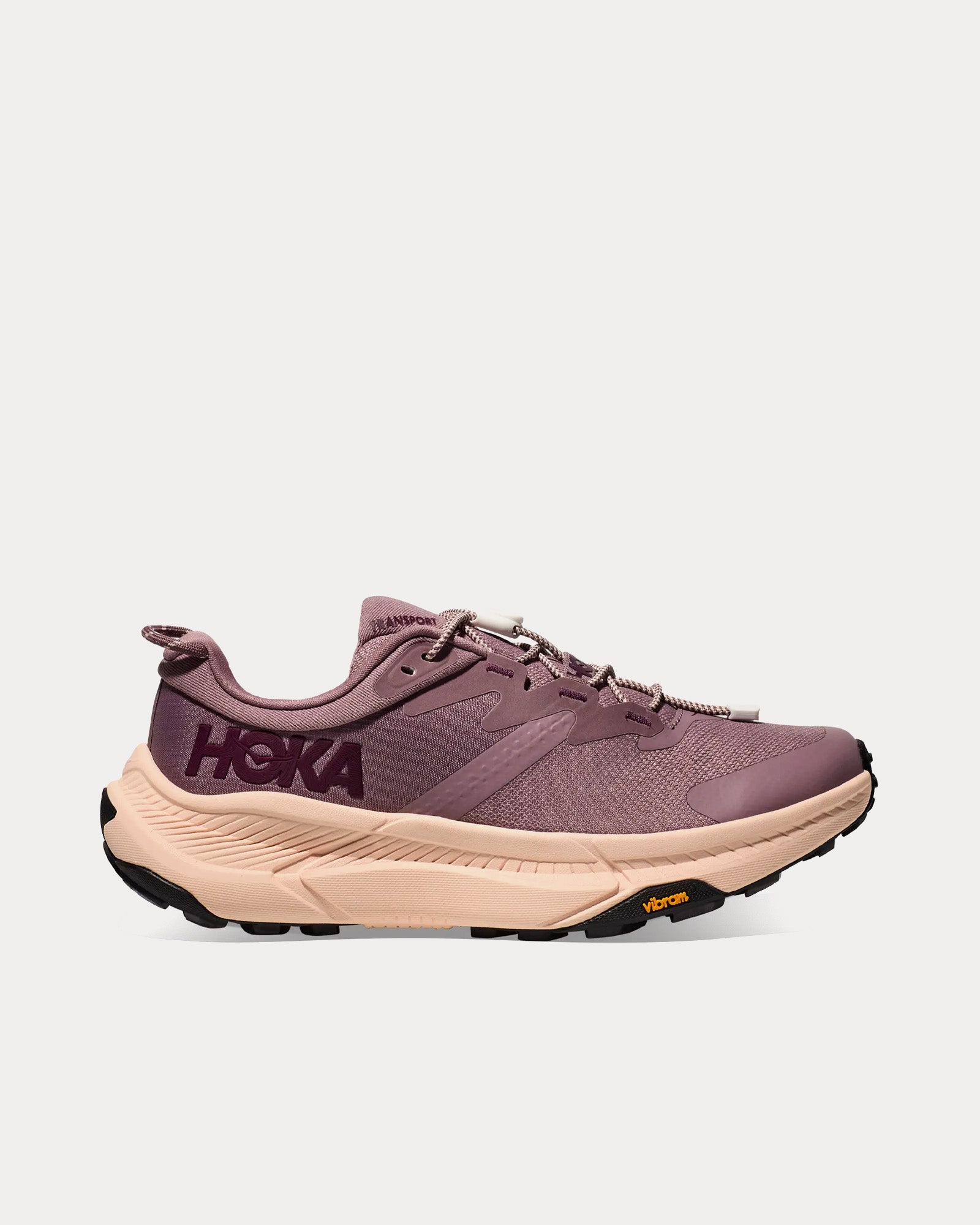 Hoka Transport Classic Mauve / Dawn Light Low Top Sneakers - 1