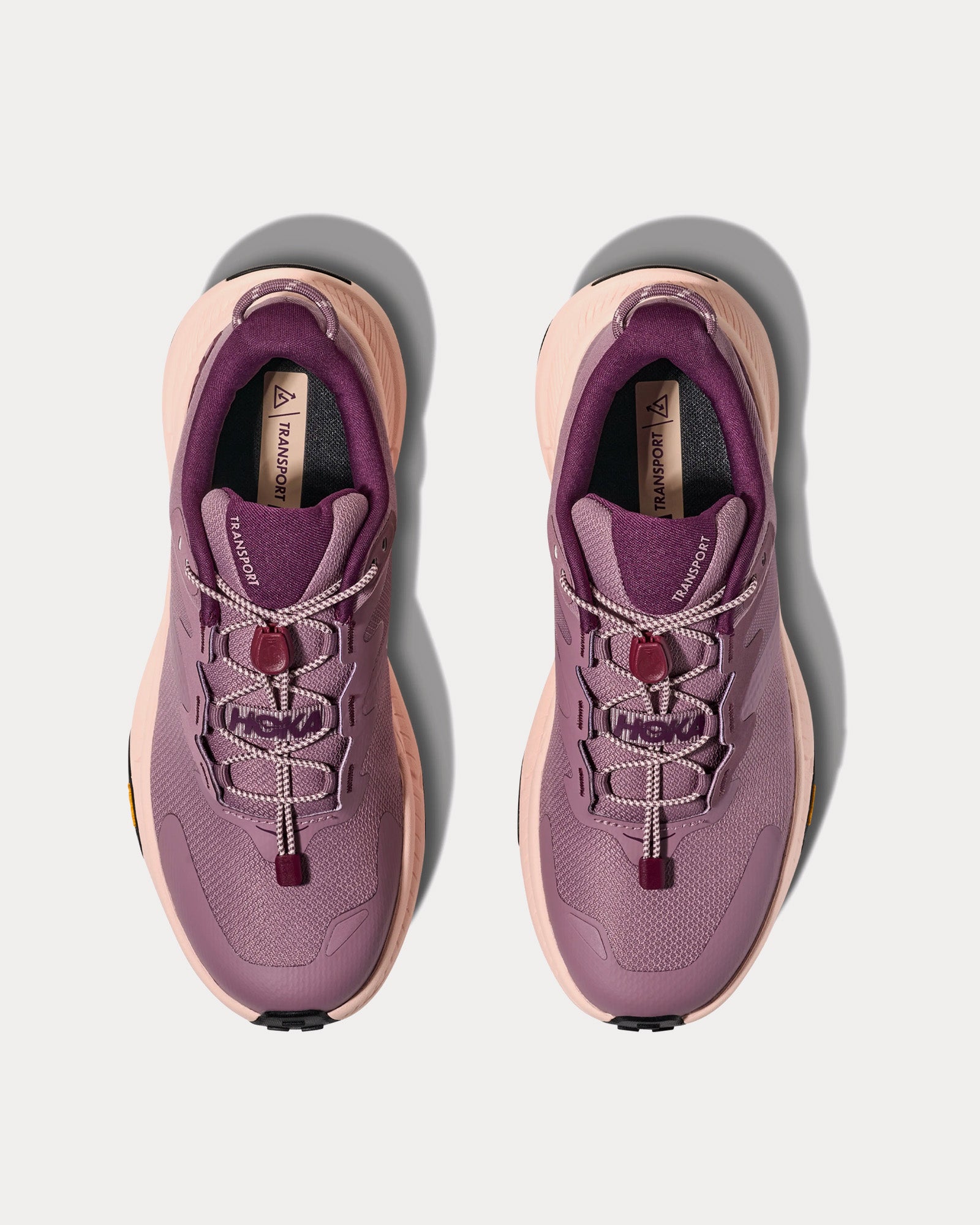 Hoka Transport Classic Mauve / Dawn Light Low Top Sneakers - 2