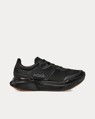 Hoka Transport X Black / Black Running Shoes