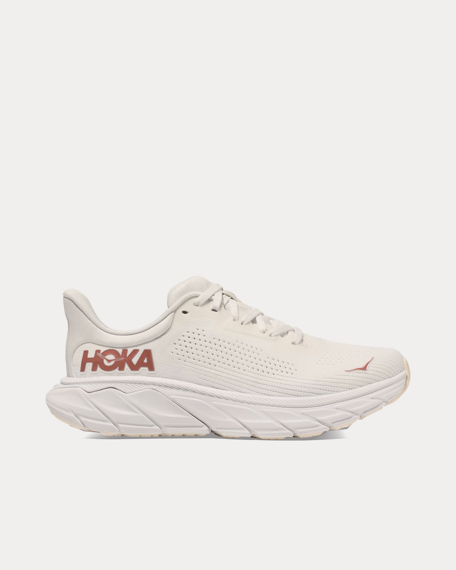 Hoka Arahi 7 Blanc De Blanc / Rose Gold Running Shoes - 1