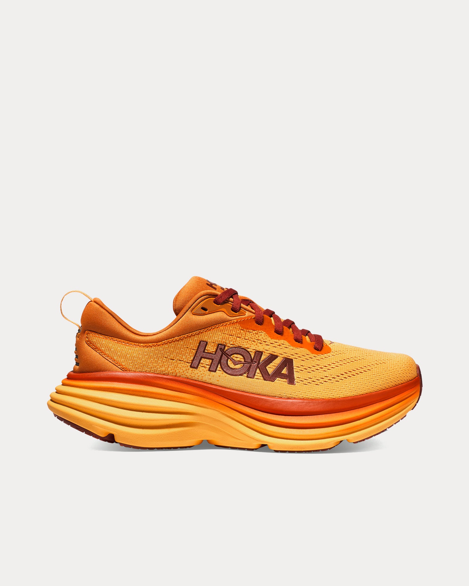 Hoka Bondi 8 Amber Haze / Sherbet Running Shoes - 1