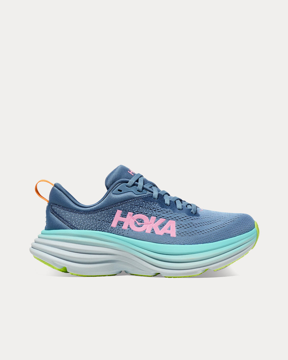 Hoka Bondi 8 Shadow / Dusk Running Shoes - Sneak in Peace