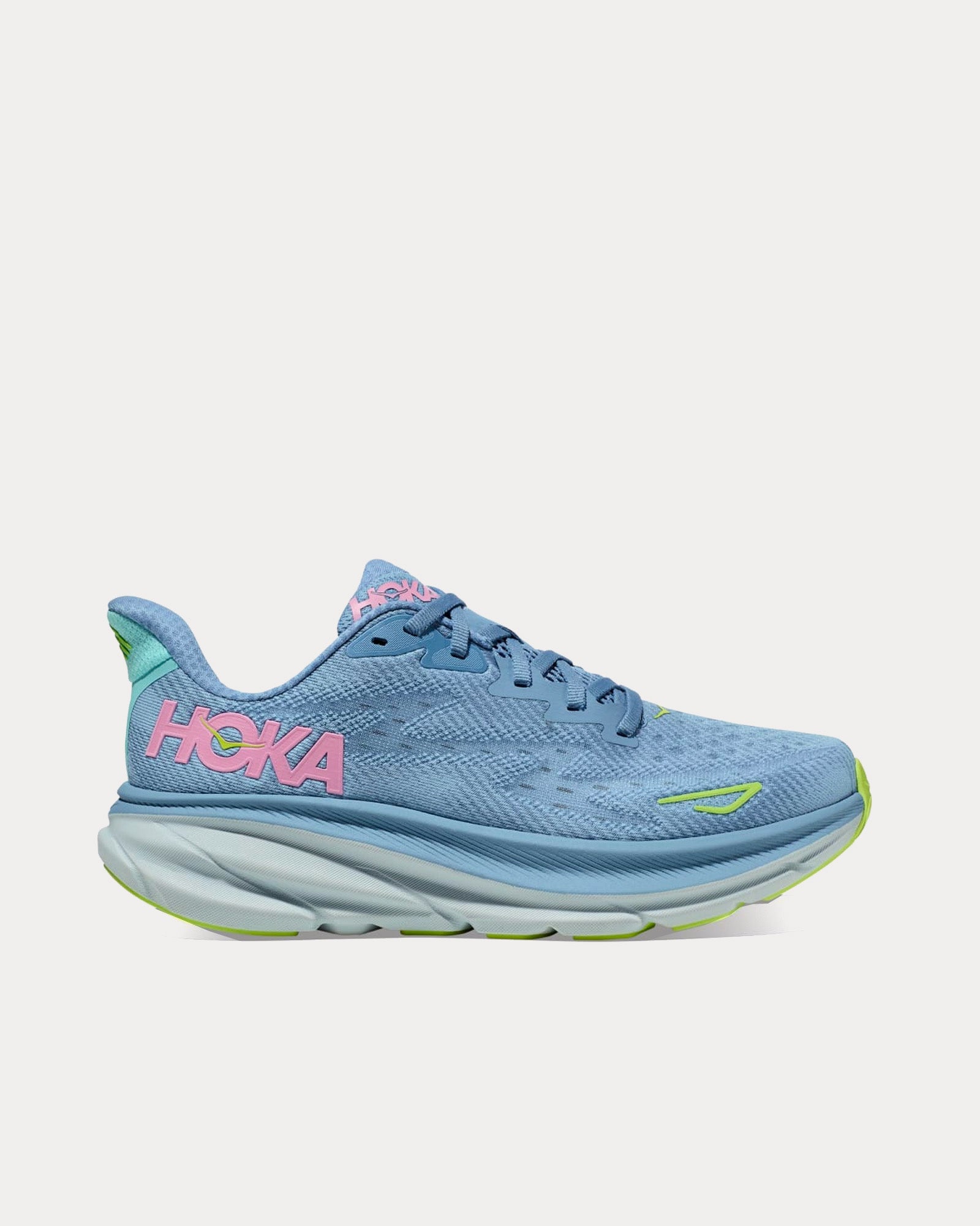 Hoka Clifton 9 Dusk / Pink Twilight Running Shoes - 1