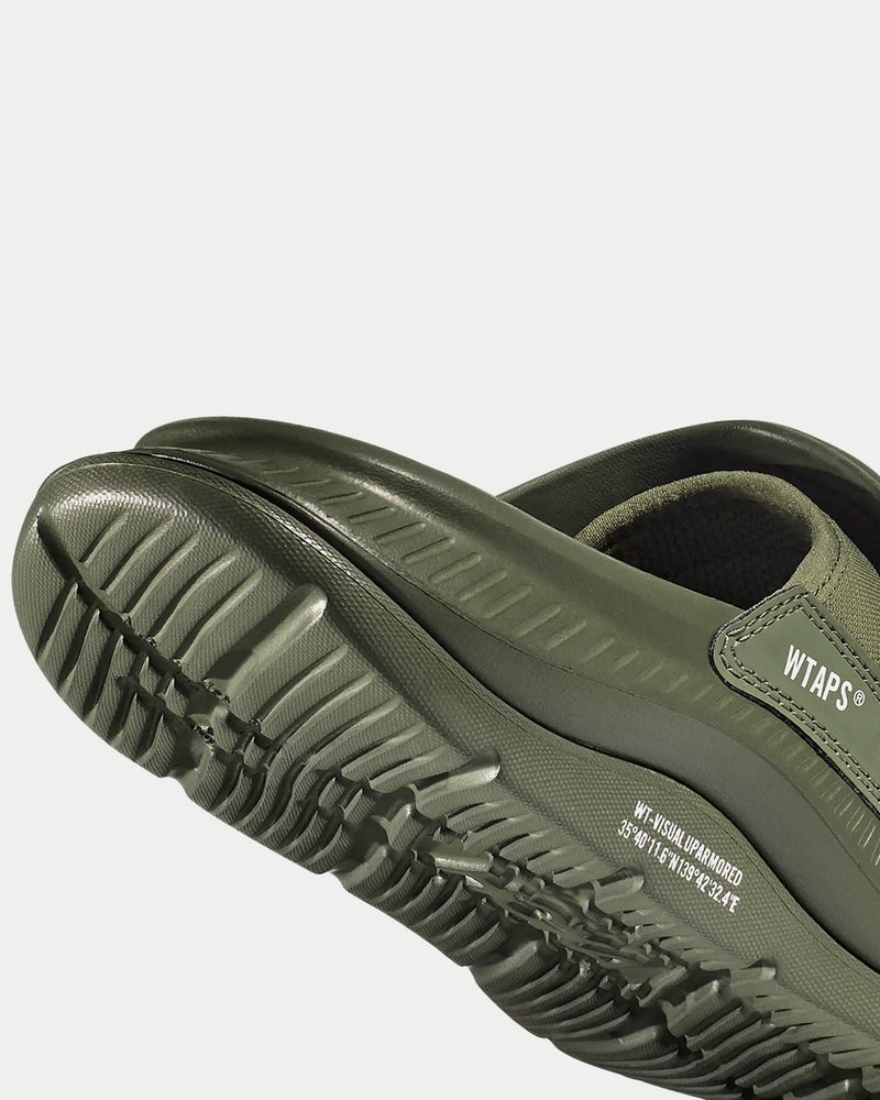 Hoka x WTAPS Ora Luxe Four Leaf Clover / White Slides - 3