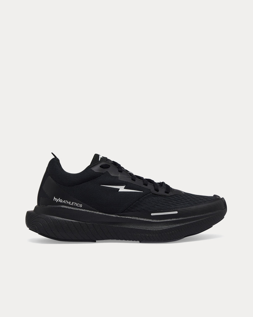 Triple black store running shoes